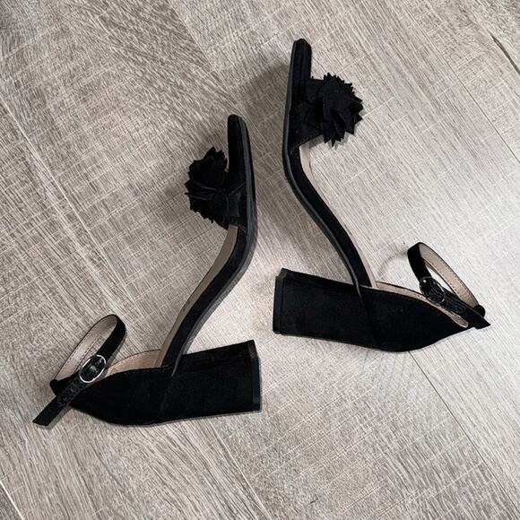 UNISA Black Cozzie Open Toe Block Heeled Sandals Women’s - Picture 7 of 12